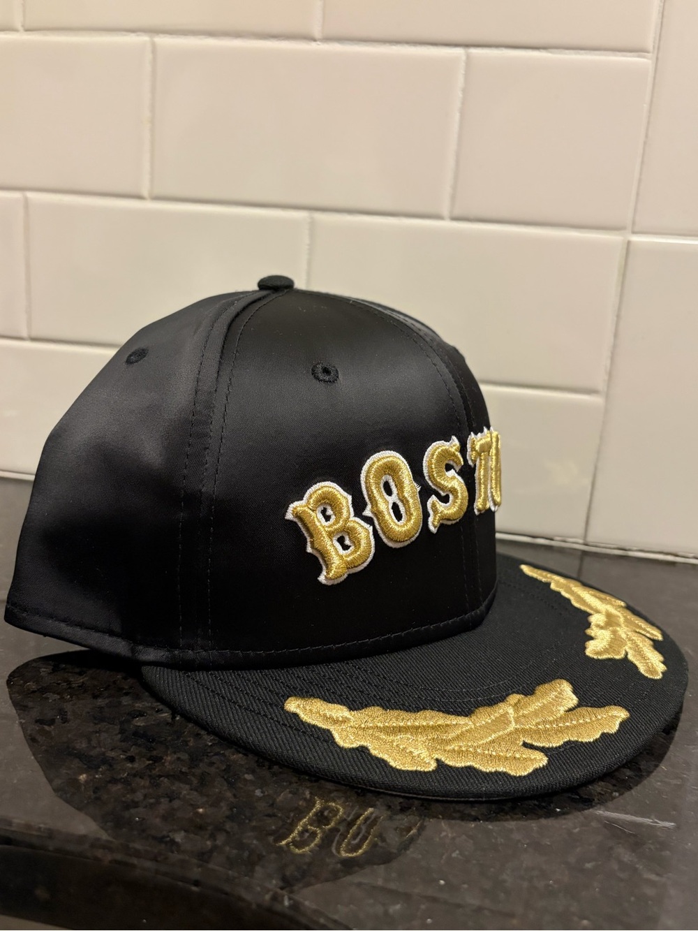 New Era -  Boston Sox 2025 “59FIFTY Day” Gold Leaf Fitted Hat (New) *Limited* - Picture 6 of 16